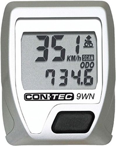 fiets computer CONTEC 9-FUNKTIONEN KABELLOS (4250311310633)
