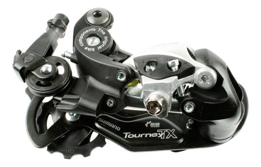 Shimano Derailleur achter tourney tx75 6/7-sp. met oog (d-type) (4524667434870)
