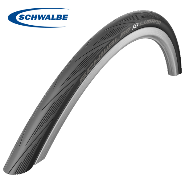 Bub Schwalbe 23-622 Lugano 28x7/8 zwart HS384 (4026495768689)