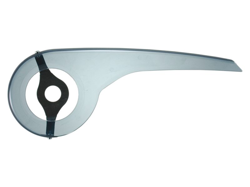 Kettingscherm Hesling Prisma 38t transparant/zwart (8715702006015)