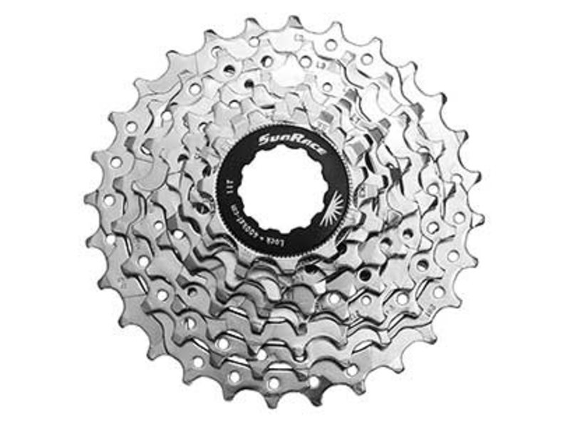 SUNRACE cassette CSM668AU Presentatieverpakking, 8-speed, High Tensile staal nikkel, (4710944242164)