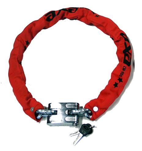 Axa Slot ketting cherto 100 rood art2 (8713249179520)