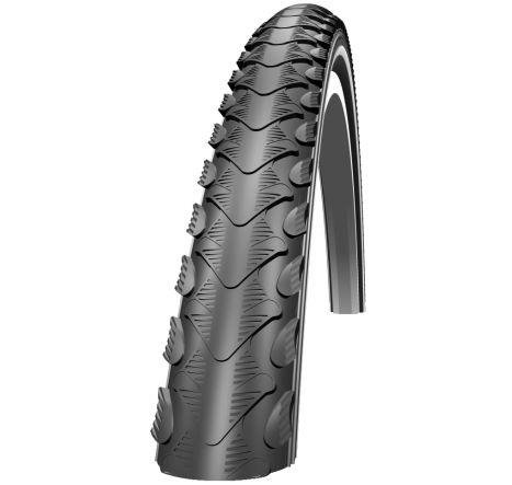 Bub Schwalbe 42-622 Silento 28x1.60 zwart (4026495672733)