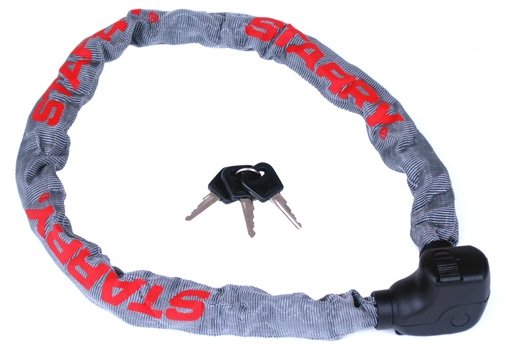 Lynx Starry  ketting slot grijs 5,5 mm x 100 cm (8714868022174)