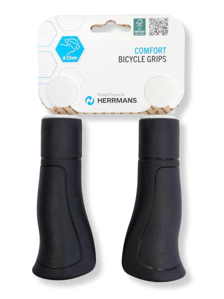 Herrmans handvatten Ergo 84B 120mm zwart (6438534001400)