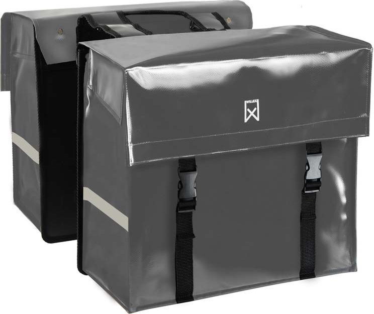 Willex Dubbele Bisonyl Tas Donkergrijs 40L (5425023131992)