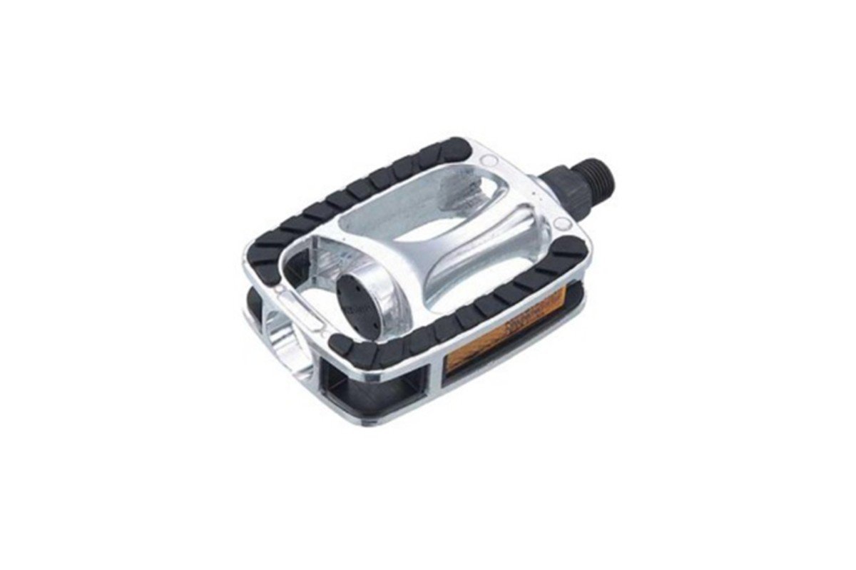 Union pedalen 811 anti-slip alu zilver zwarte inle (8590966811052)