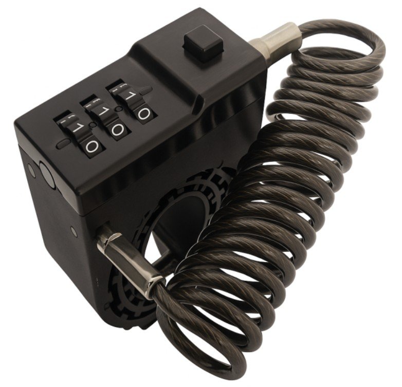 Unknown Slot Lckt kabelslot helmslot zwart (6152449494484)