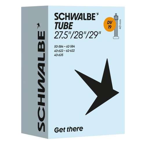 SCHWALBE Binnenband "Nr. 19"Blitzventiel (DV), 40 (4026495930888)