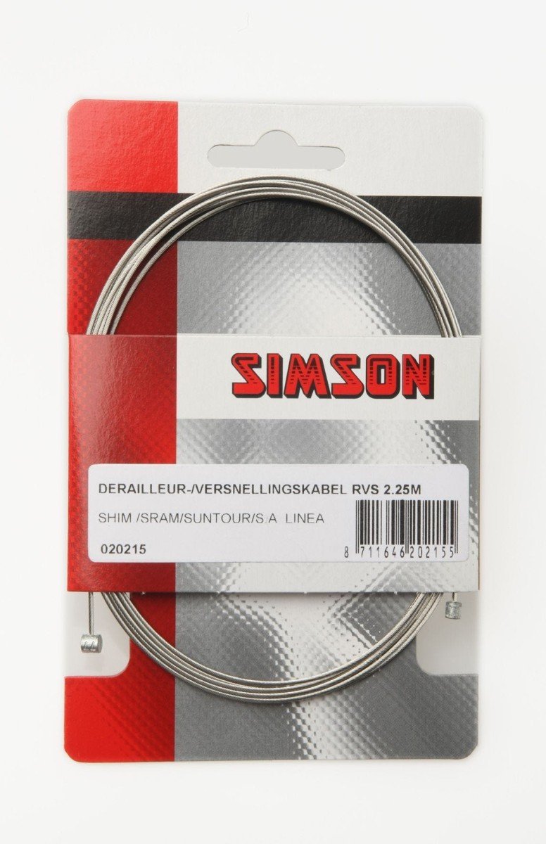 Simson versn kabel 2.25m (8711646202155)