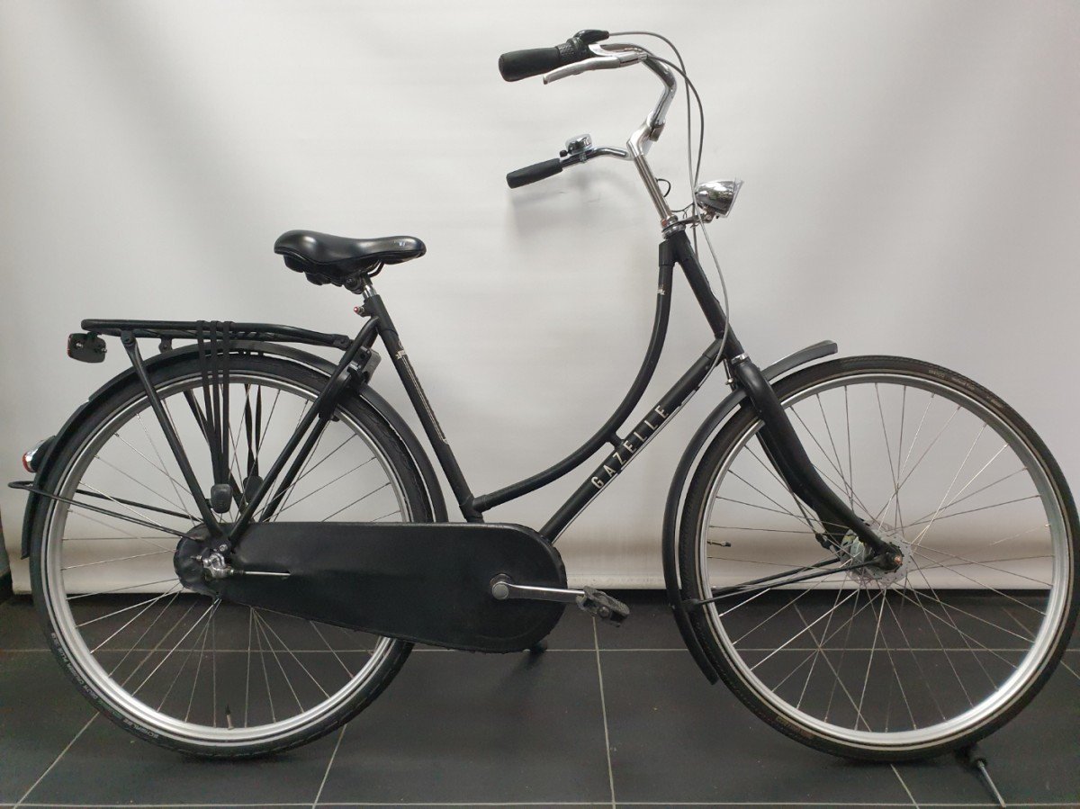 Gazelle Classic Dames Zwart 57cm (F.38912)