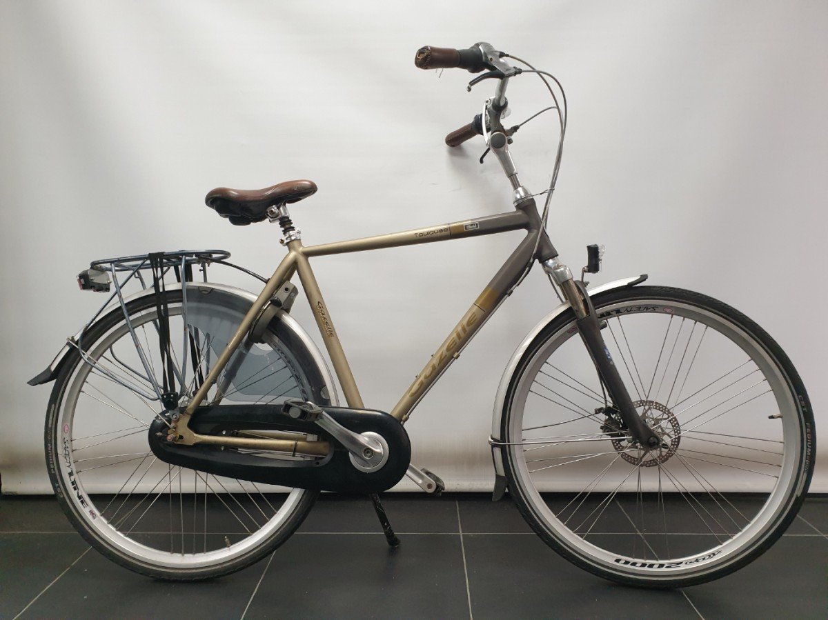 Gazelle Toulouse Heren Beige 56cm (F.38646)