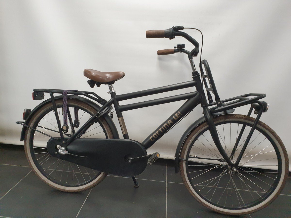 Cortina Transport U4 Mini Jongens Zwart 42cm (F.38714)