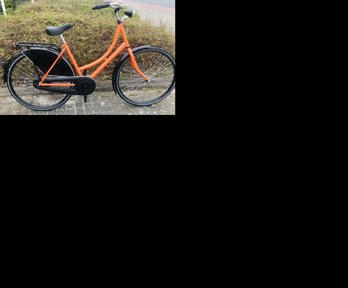 ALDO oma Starter 28" - 50 cm. oranje incl. slot Dames Oranje 50cm 2026 (2200117172838)
