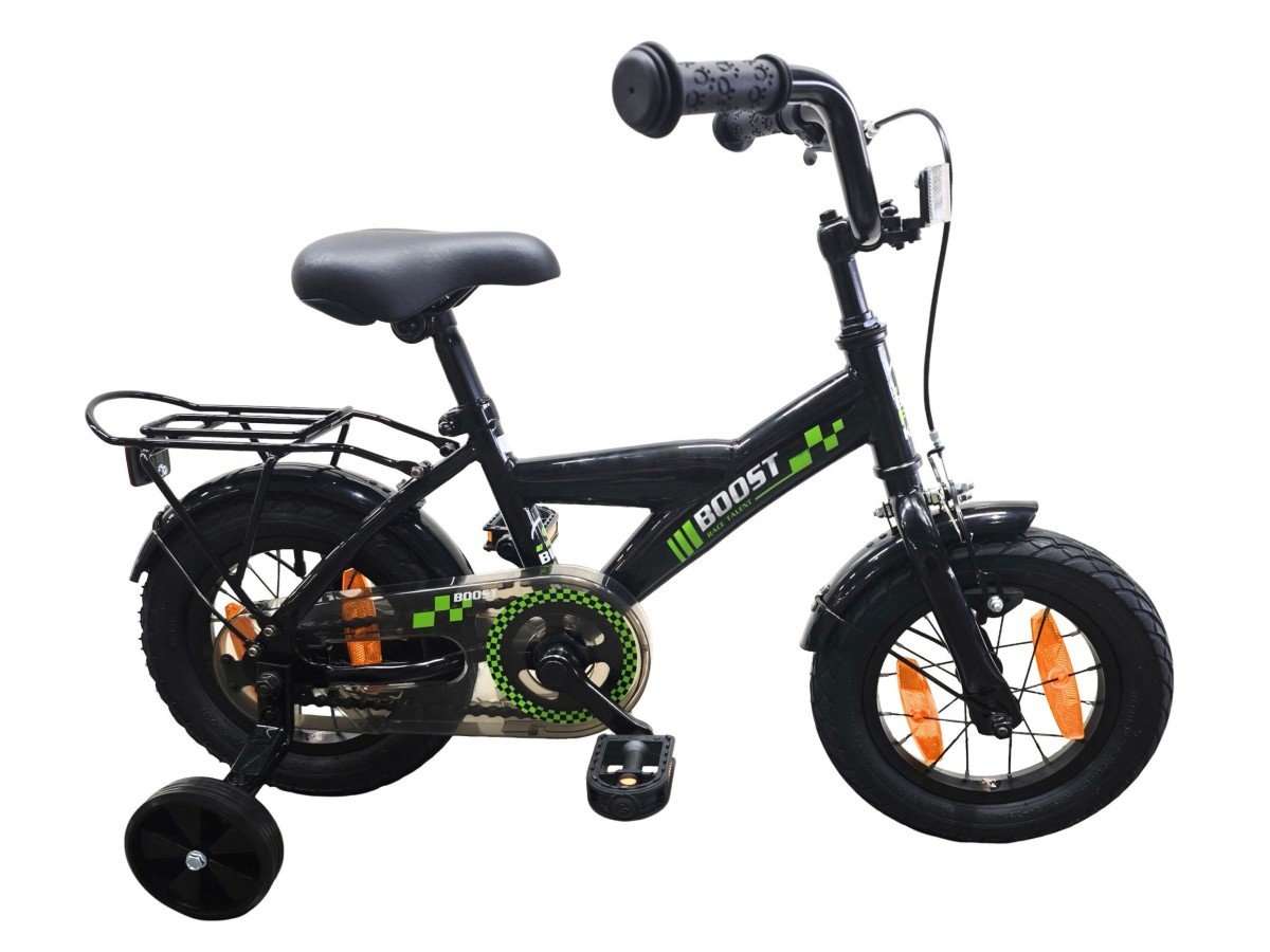 Bike Fun BFN jongensfiets Boost Jongens Zwart 12" 2025 (8716637053181)