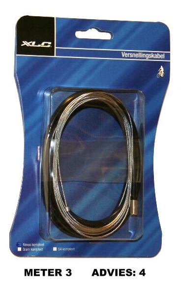 Xlc versn.kabel nexus rvs kompleet (8715957013363)