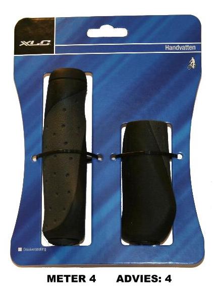 Xlc handvat ergo zw/grijs 135/92 mm krt a 2 (8715957013714)