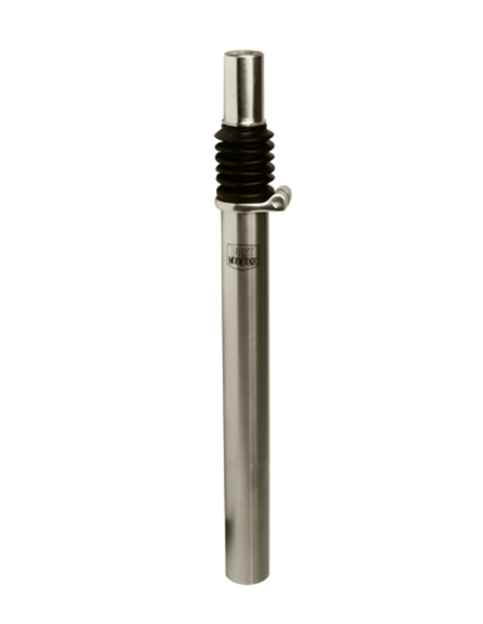 Post moderne Bat zadelpen kaars 27.2x300 comp alm zilver verend (8715957115173)