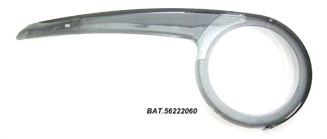 Batavus Anp kettingscherm 26/28" rev flyer pvc smoke kaal (8715957118051)