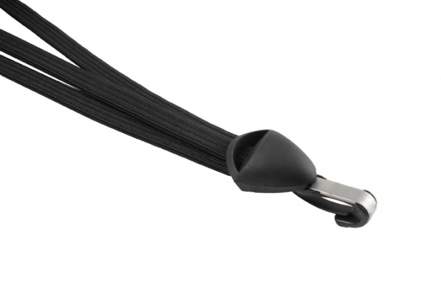Binder Cordo trio haak rvs zwart / zwart / zwart op kaart (8712864030438)