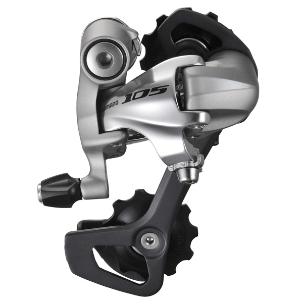 Onbekend Derailleur achter 105 5700 10-sp gs triple zwart (4524667423294)