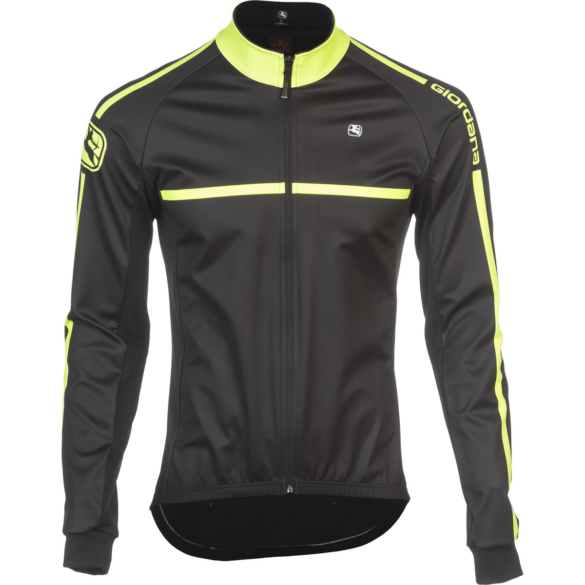 Giordana Fusion Light Weight Jacket Black/Fluo M (0842987071709)