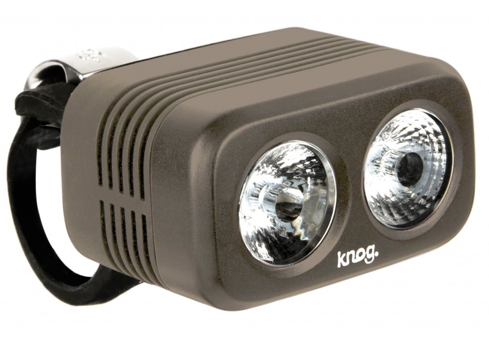 Knog Blinder Outdoor 400 Helmlampe, weiße LED, pewter !!! kein Verkauf in (9328389023580)
