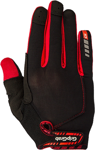 Gripgrab Cycling summer glove, long SuperGel XC, Black, L (5708486109464)