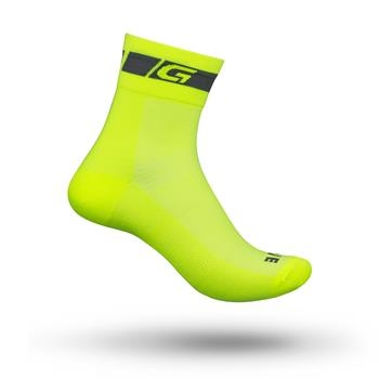 Gripgrab Socks - Cycle Summer Sock Hi-Vis, Regular Hi-Vis Yellow M (5708486112242)