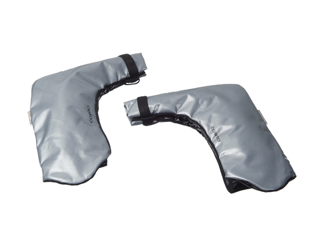 Cordo bike moffs bisonyl zilver 1 paar uni (8717565223752)