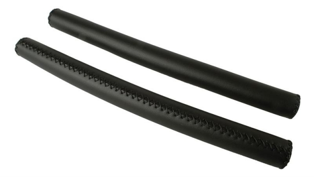 Stuurfoam Xlc leder look 400x22mm zw set a 2 (4032191957197)