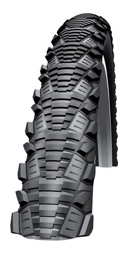Bub Schwalbe 47-406 CX-COMP 20X1.75 zwart refl. (4026495673150)