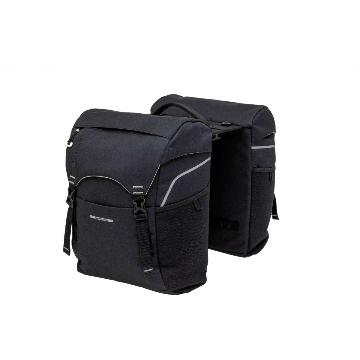 New Looxs fietstas dubbel Sports zwart MIK 32L (8714827982600)