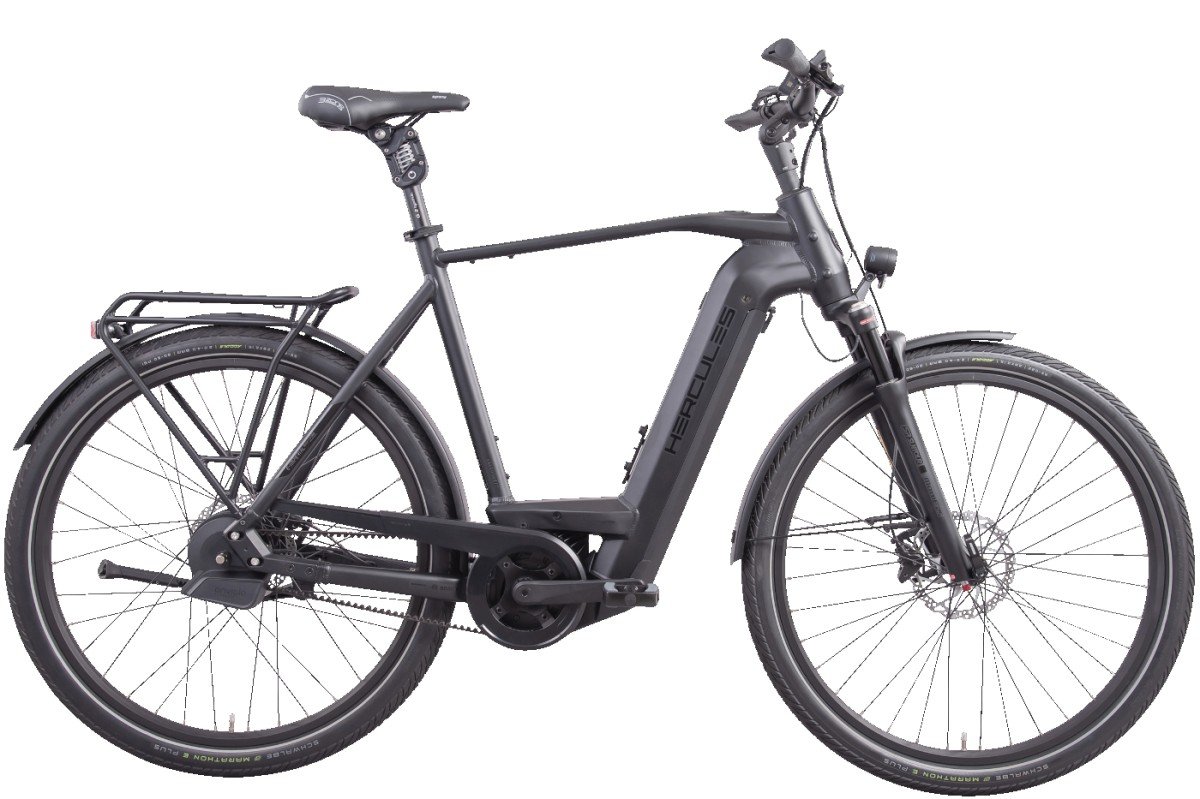 Hercules E-Imperial MAX I-F360+ Heren Matt Black 53cm 2024 (0223111550753)