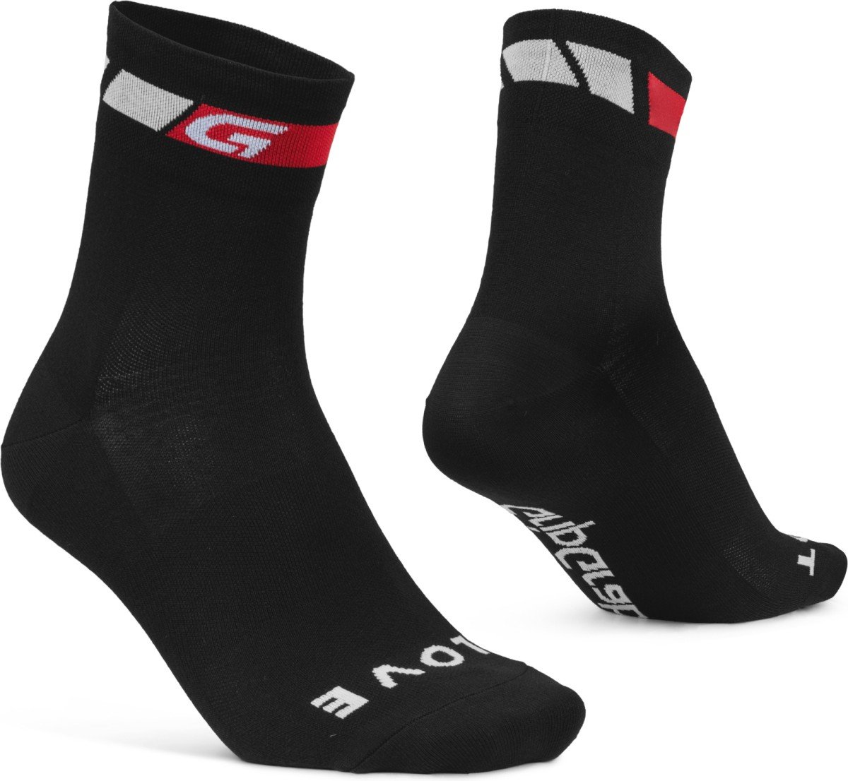Gripgrab Classic Regular Cut Zomer Sokken - Black - S/38-41 (5708486109990)