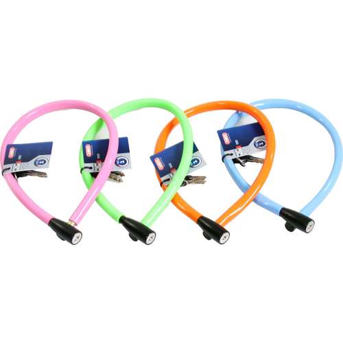 Slot Abus 1900/55 kabel kind ass.kleur (4003318431593)
