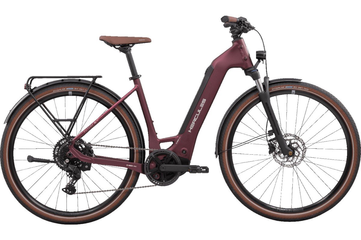 Hercules Futura SL I-9 Dames Ultimiteit bordeaux-matt 53cm 2026 (4063519053352)