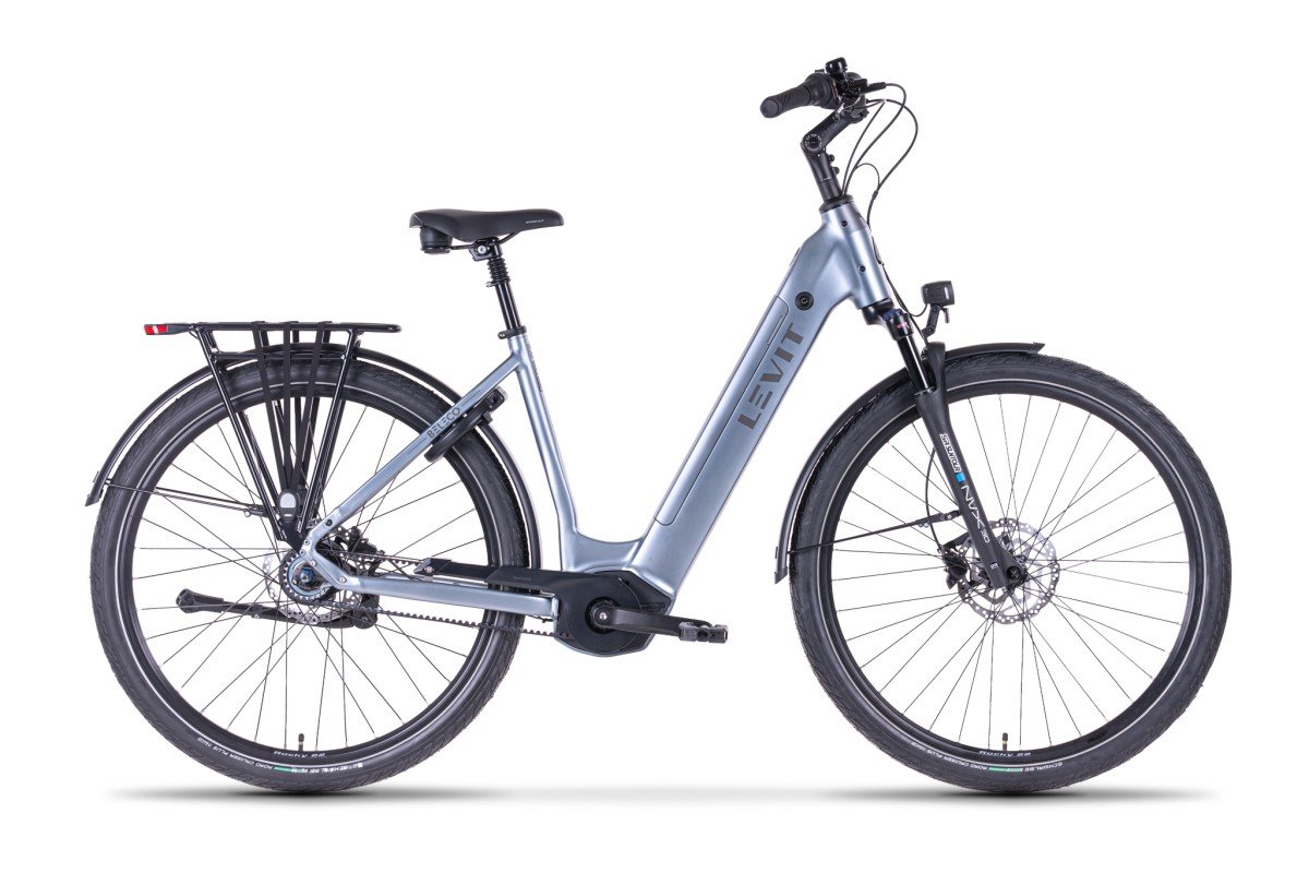 LEVIT BELECO 5 lowstep gunmetal 540Wh 50cm Dames monotube Gunmetal 50cm 2026 (8595174258941)
