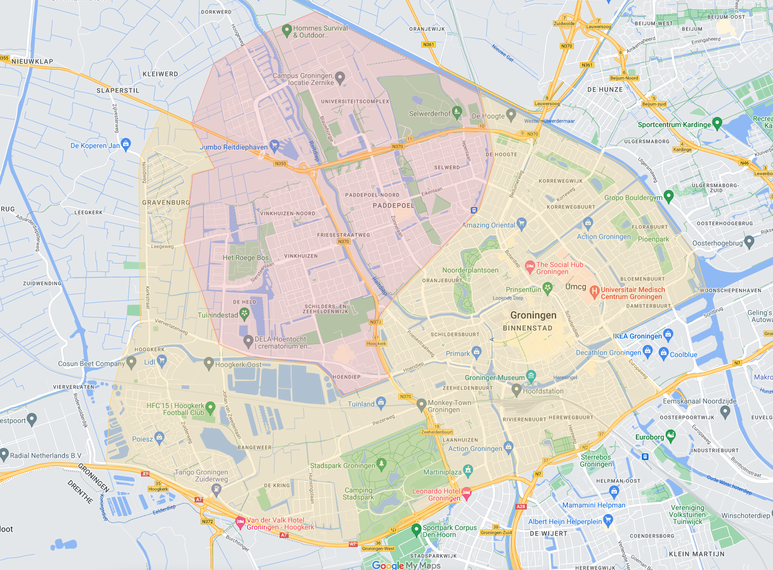 Klik op de kaart voor een grote versie in Google Maps