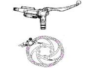 Stromer Brake Kit HD922 Front (402287) (7630044625407)