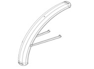 Stromer Fender FE8FRF w. Caps (402547) (7630044630630)