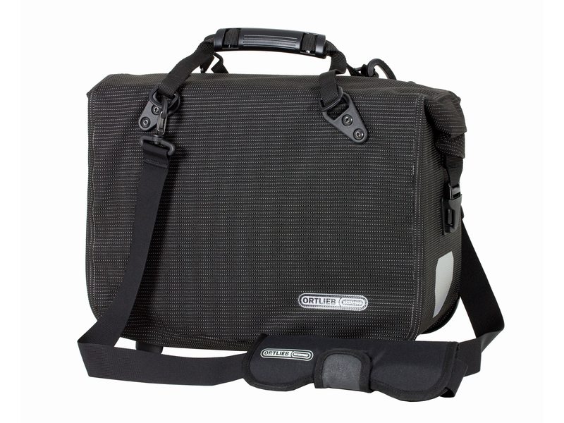Ortlieb Office-Bag High Visib. QL2.1 21L Black/Reflective (4013051039635)