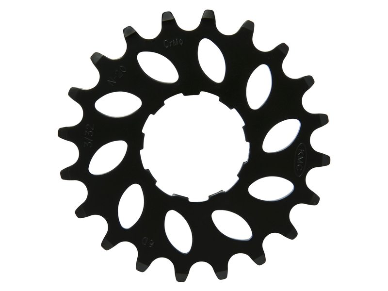 KMC Tandwiel Achter 20T Enviolo Cro-mo staal zwart 3/32 (8719189051032)