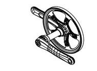 Stromer Crankset CS0ST2 60T Belt (402930) (7630044638674)