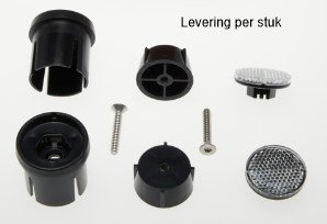 Urban arrow UA Protection Tube Reflector Cap Wit (Voor) (600752000) (8721052902303)