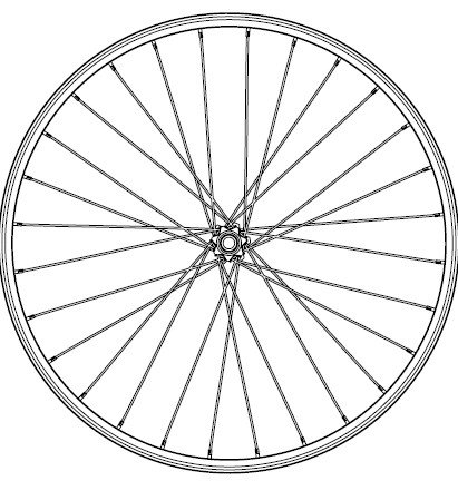 Stromer Wheel Front Unit 28H Rodi (403737) (7618164086193)