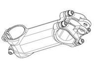 Stromer Stem ST9ST1 17°/90mm JD-ST207A (402380) (7630044626398)
