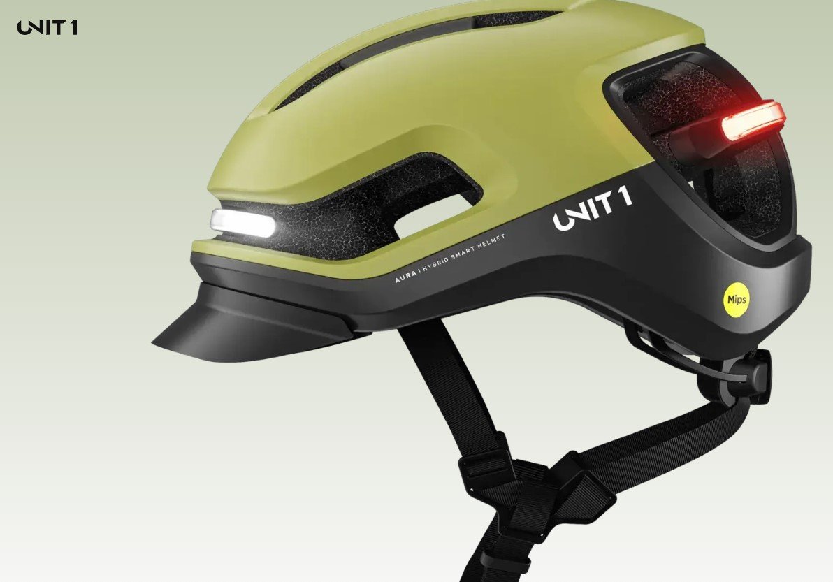 Unit1 Aura Mips Smart Helmet L (59-62cm) Ranger (0850058342115)