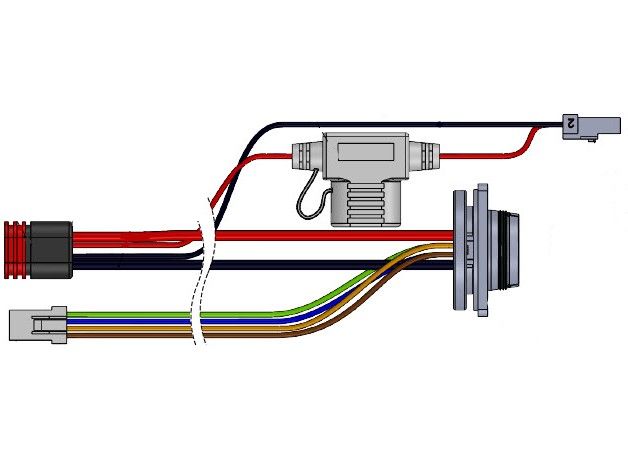 Stromer Cable CL0ST5 Wicket MCU (403392) (2181007323502)