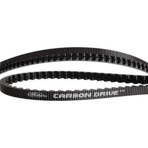 Gates CDX belt Carbon Drive 122 tands zwart (4262428334556)